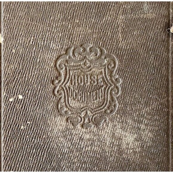 House Of Rep Commissioner Of Patents 1855 Victorian HC First Edition Vol 1 HBS - Picture 1 of 9